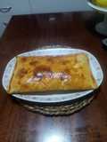 Empanada de pollo asado y calabacín