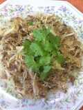 วุ้นเส้นผัดถั่วงอก เจ,วีแกน Vegan,No egg, No milk, No animals, No honey