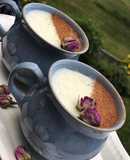Egyptian rice pudding (Roz blaban)
 Easy, creamy, quick and lush :)