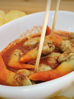 Una foto de Aperitivo de Langostillos con salsa tipo Espinaler casera