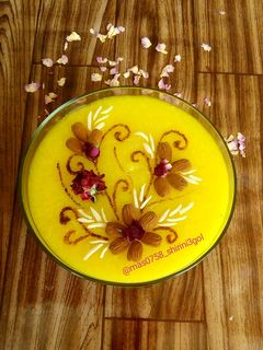عکسی از دستور شله زرد نذری