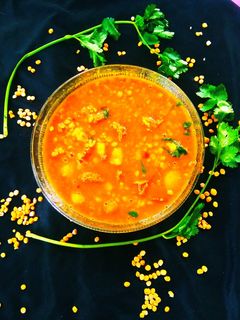 ছোলার ডাল দিয়ে মাংস (cholar dal diye mangsho recipe in Bengali) রেসিপির প্রধান ছবি