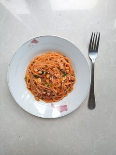 Hình của món Mì ý spaghetti.