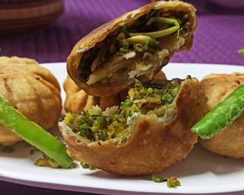 Best Recipe Hari tuvar kachori lilva ni kachori Savory Delicious