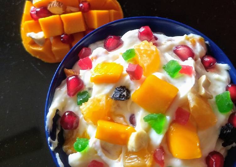 Step-by-Step Guide to Prepare Perfect Fruits shrikhand
