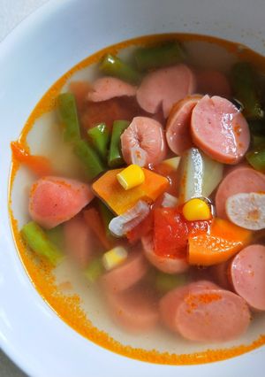 Foto resep Sop Sosis Tomat