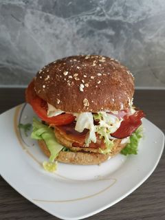 Csibeburger recept fotója