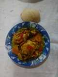 Pollo a la cacerola con vegetales