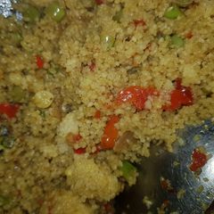 A picture of Vegetable cous cous.