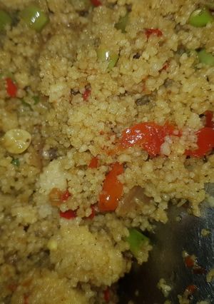 A picture of Vegetable cous cous.