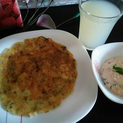 A picture of Vegetables Curd Pancakes / Cheela.