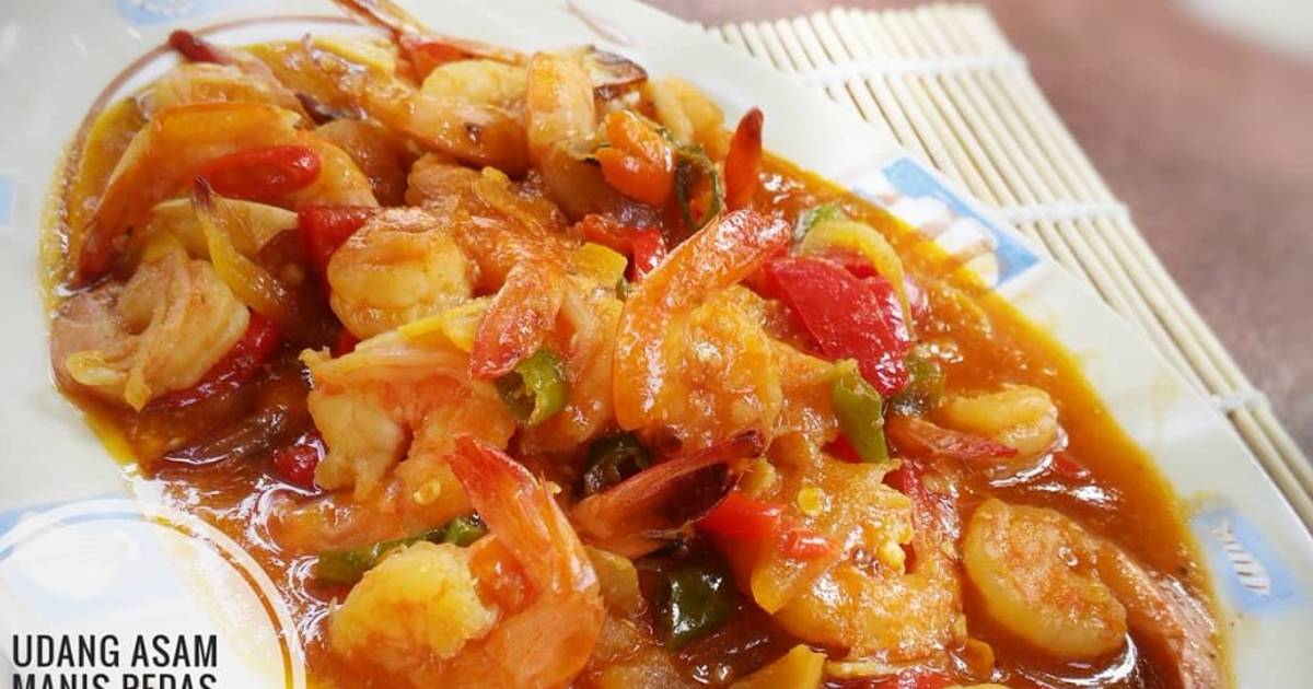 Resep Udang Asam Manis Pedas Oleh Mamaquink Cookpad