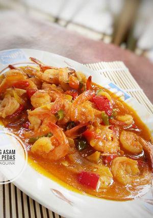 Foto resep Udang asam manis pedas