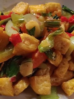 Foto resep Oseng tahu + pakcoy