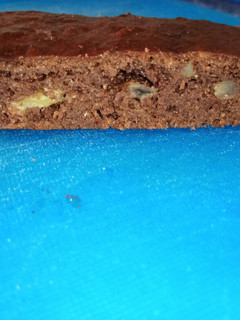 Una foto de Brownie chocolate saludable