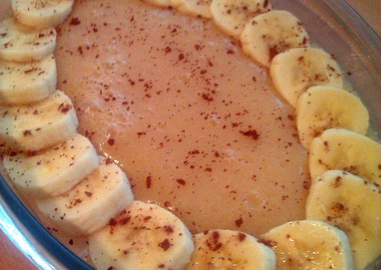 Recipe of Yummy Vickys Banana Pudding, GF DF EF SF NF