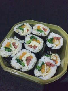 Foto resep Kimbab (korean sushi)