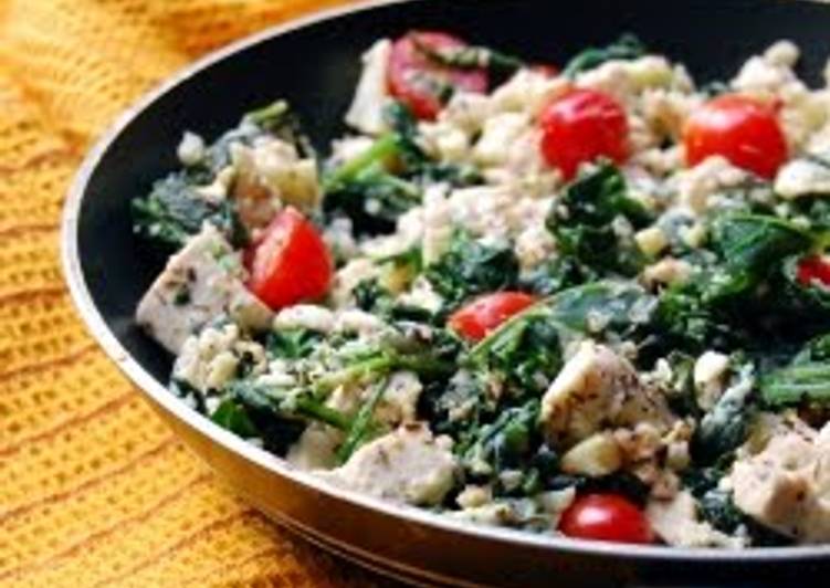 Step-by-Step Guide to Make Quick Spinach and Kale Tofu Scramble