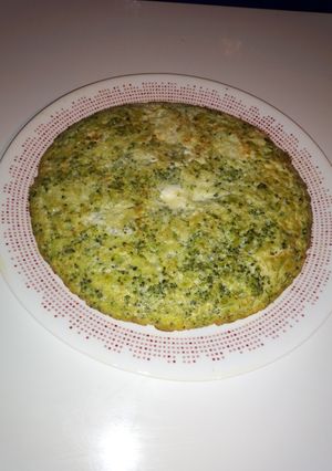 Una foto de Tortilla de brócoli 👩‍🍳🥦