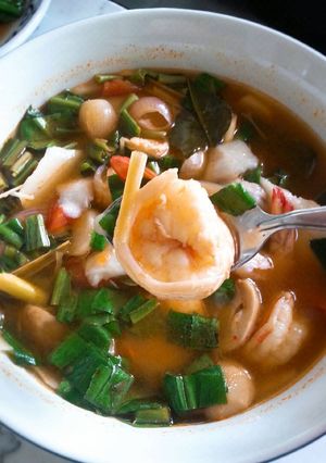 รูปของ ต้มยำกุ้งมะพร้าวอ่อน.