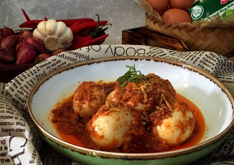 Bahan 273. Telur Balado | Cara Buat 273. Telur Balado Yang Lezat Sekali