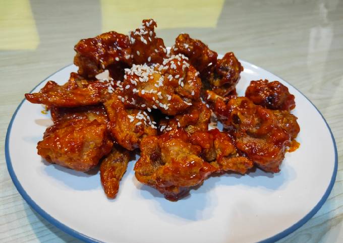 Korean Honey Butter Chicken (Mudah dan Enak)