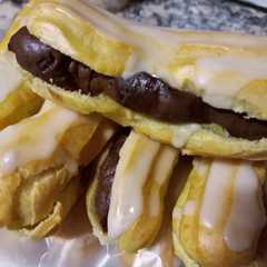A picture of Eclairs.