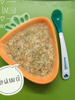 Hình của món Súp gà rau củ.