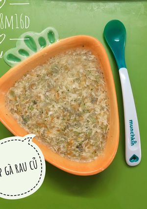Hình của món Súp gà rau củ.