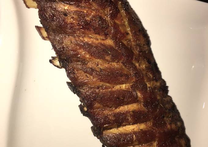 Recipe of Favorite Oven baked Pork ribs