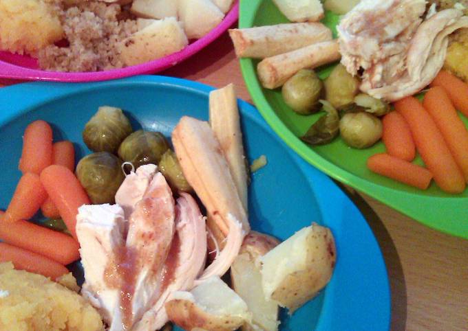 Vickys Full Roast Chicken Dinner with Sides and Leftover Ideas, Gluten, Dairy, Egg &amp; Soy-free