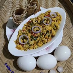 A picture of Egg Bhurji.