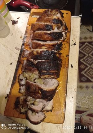 Φωτογραφία της συνταγής Πανσέτα με φρούτα και σως μελιού