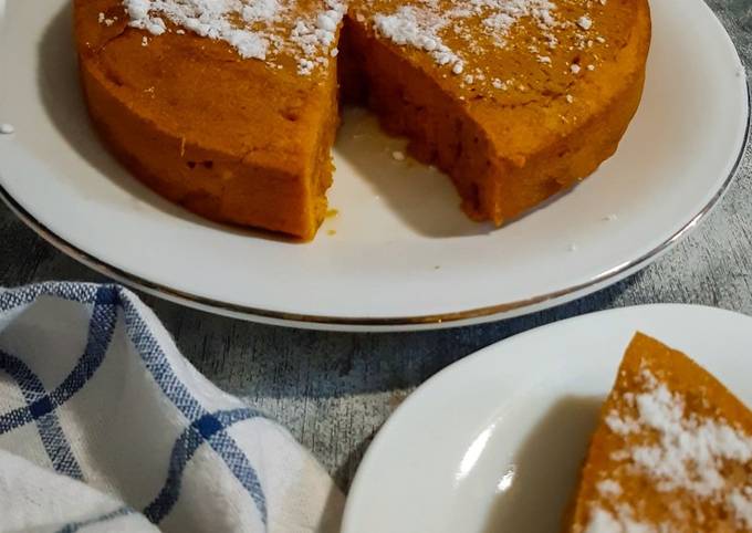 Resep: Bolu kukus labu simpel Bahan Sederhana