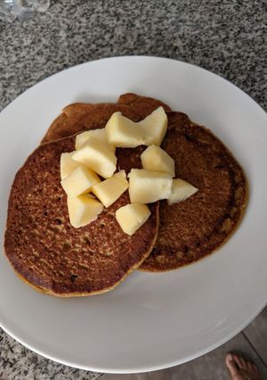 Una foto de Panqueques de Lúcuma