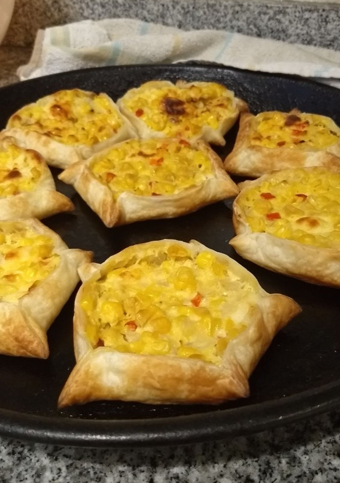 Una foto de Canastitas de Humita o Empanadas de Choclo