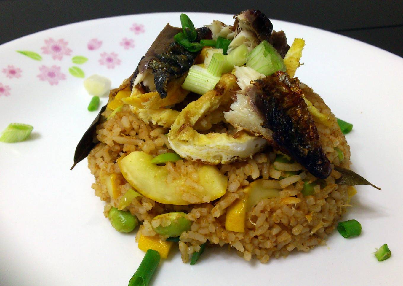 Mackeral Fried Rice