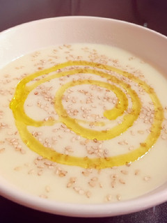 Una foto de Crema de coliflor al parmesano en TMX