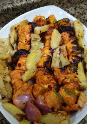 صورة لوصفة تندوري شيش طاووق لذيذ وشهي 😍💓