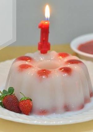 Foto resep 15. Strawbery Birthday Jelly ala ArKitchen