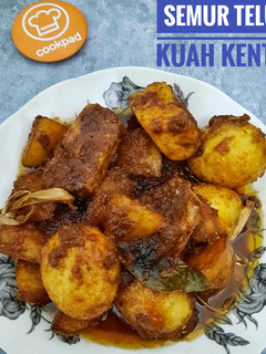 Foto resep Semur Telur Kuah Kental