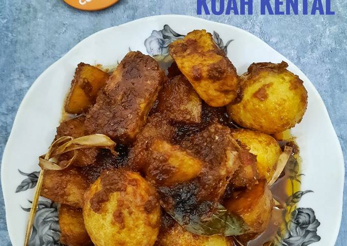 Semur Telur Kuah Kental