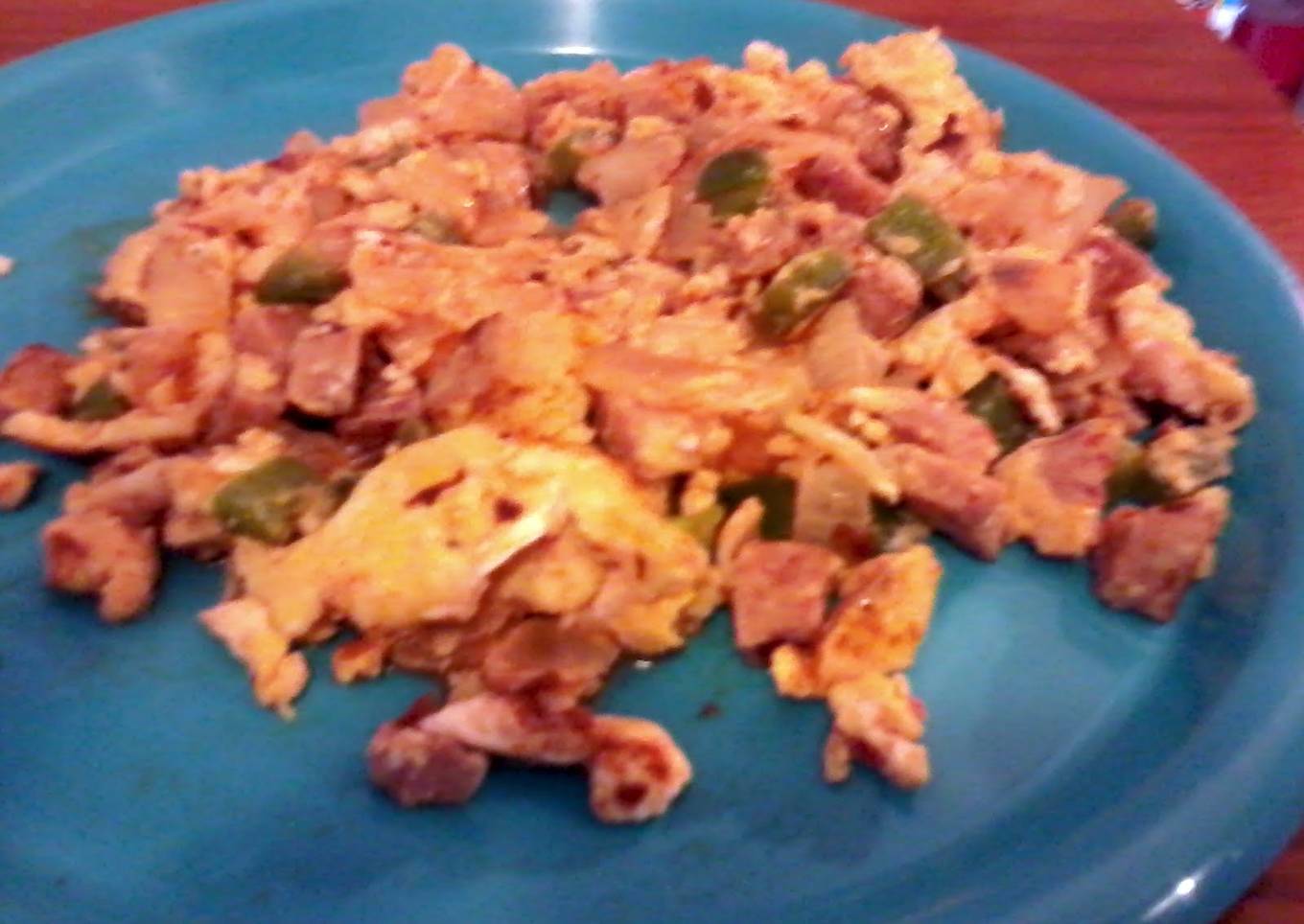 Hot Sausage And Eggs