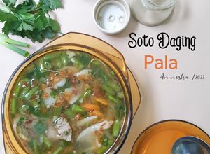 Foto resep 239.Soto Daging Bumbu Pala