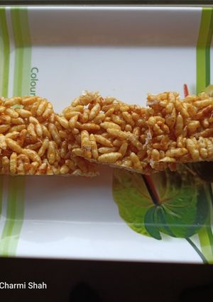 મમરા ની ચીકી (Mamra Chiki Recipe In Gujarati) રેસીપી મુખ્ય ફોટો