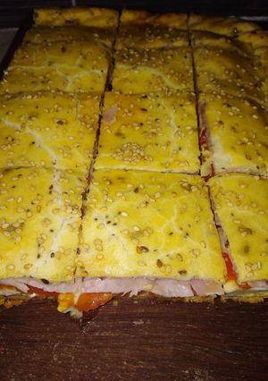 Una foto de Torta de fiambre