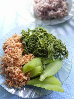 Foto resep Urap Kelapa muda
