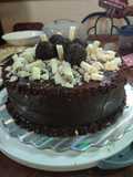 Torta húmeda de chocolate
