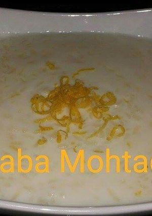 صورة لوصفة طريقة عمل الأرز بحليب