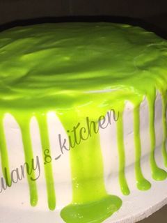 Whipped cream frosting ainihin hoton girkin